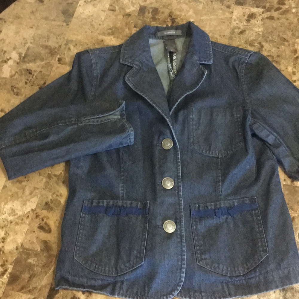 Jean blazer